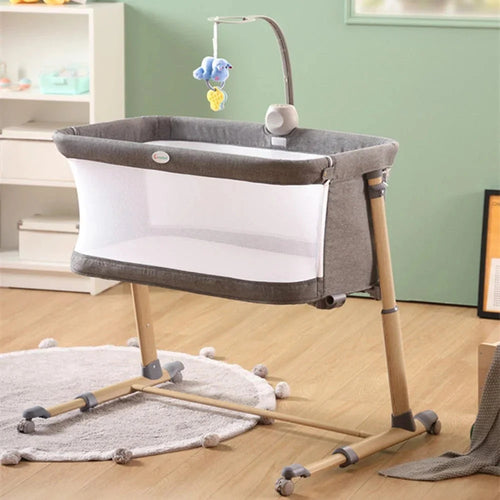 Toziy Adjustable Bedside Baby Crib